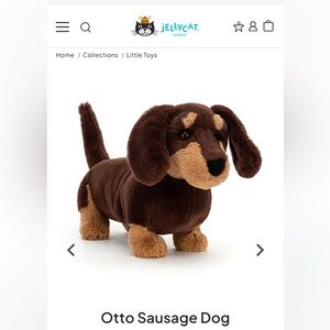 Jellycat Otto Sausage Dog